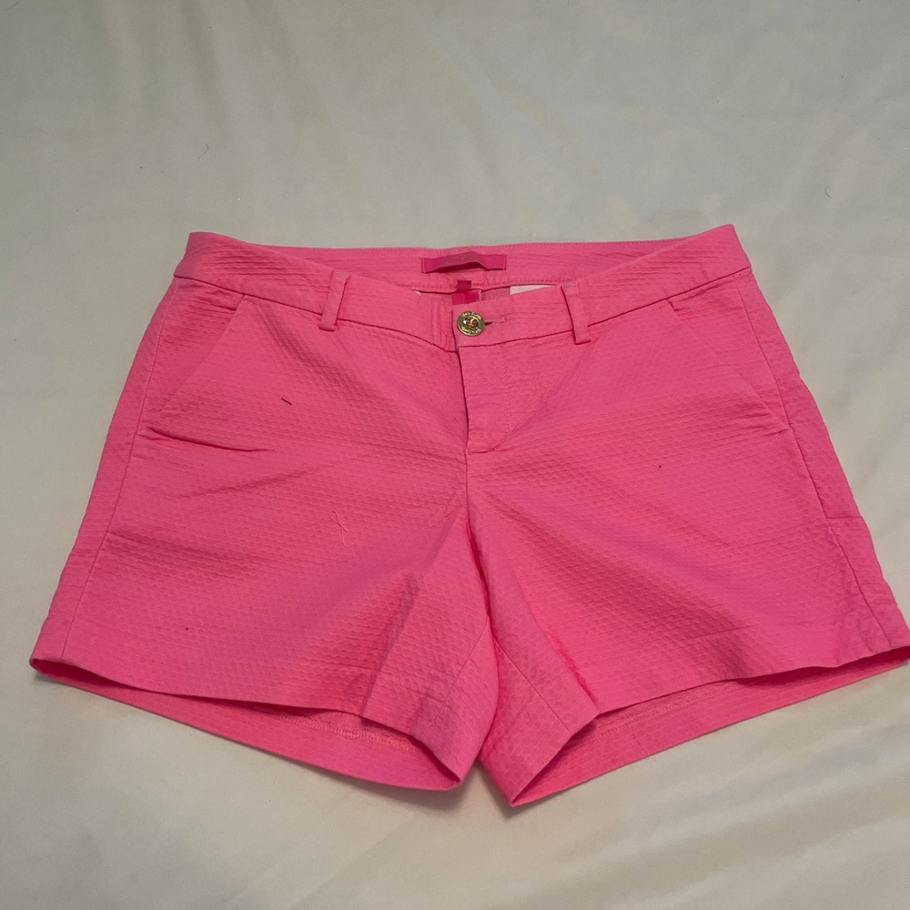 Lilly Pulitzer Callahan Stretch-short Havana Pink